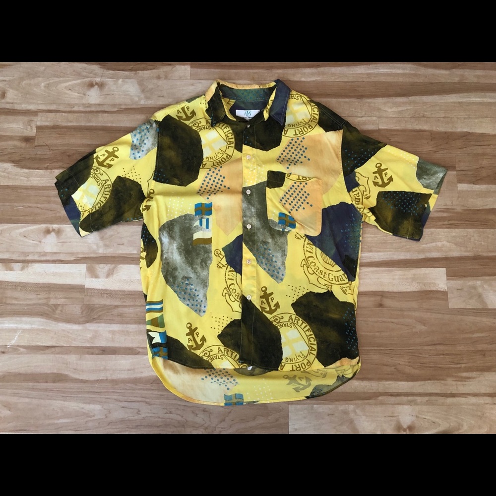Vintage Francisco L’Avantgarde short sleeve shirt